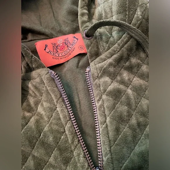 Juicy Couture Zip-up Sweatshirt - Picture 2 of 4